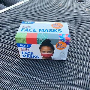 Box of new FLTK kids face masks